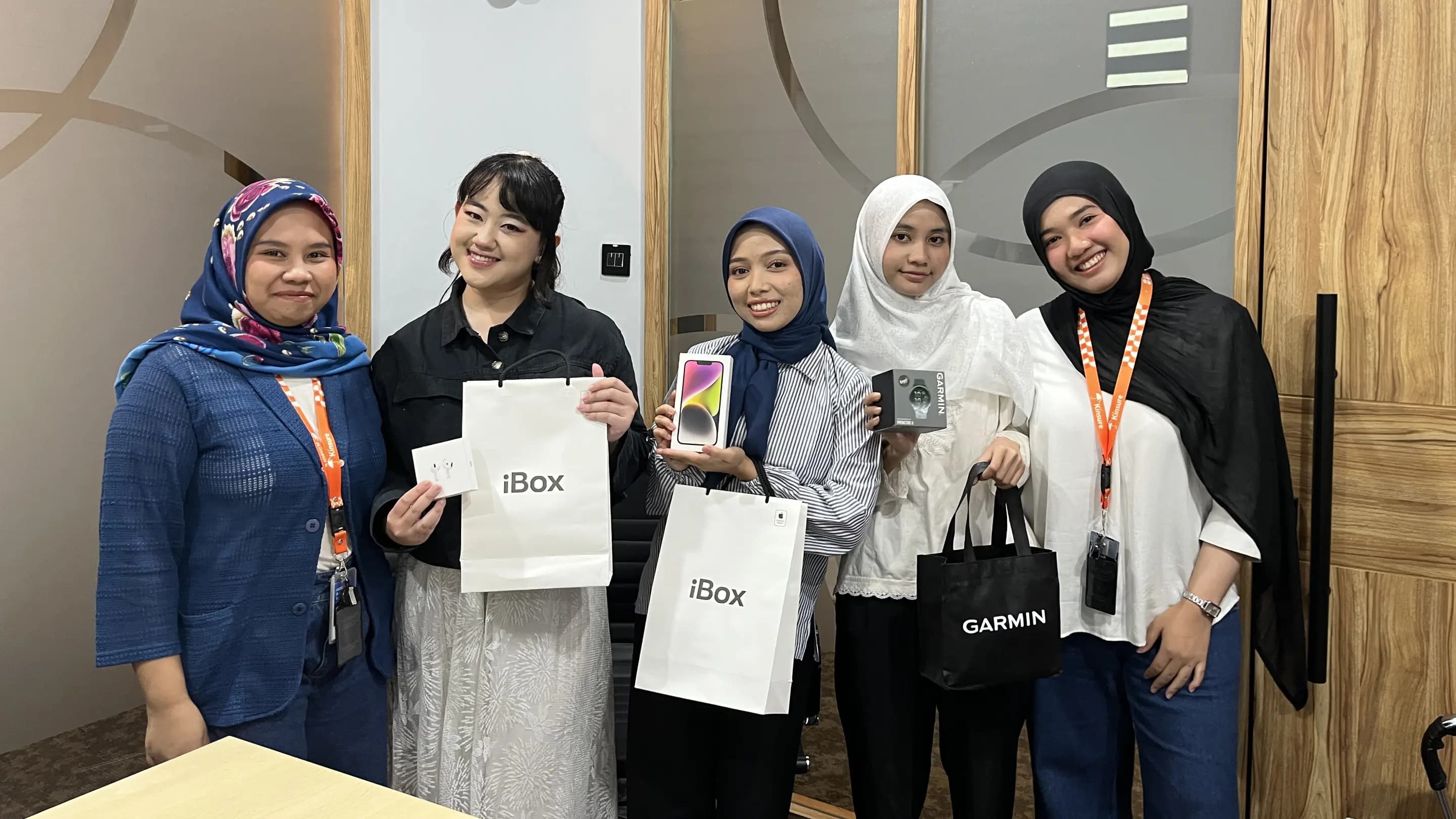 Kinfluencer menang iPhone, AirPods, dan Garmin lewat lucky draw